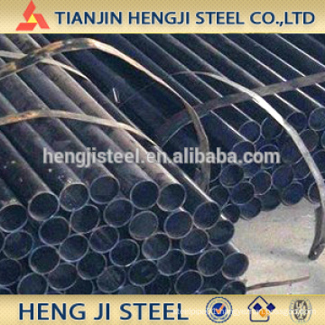 Black steel pipes with wall thickness 1.9 mm